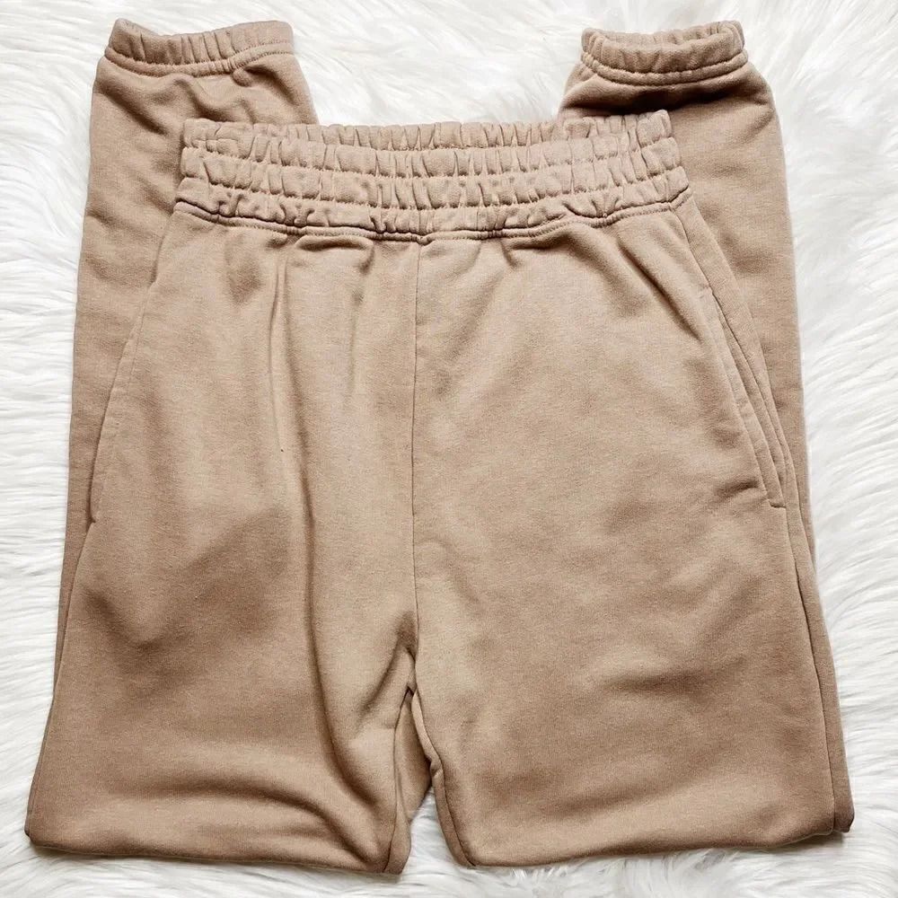 Missguided Sweatpants Joggers Brown Size 4